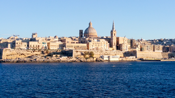 View of Valetta from Sliema